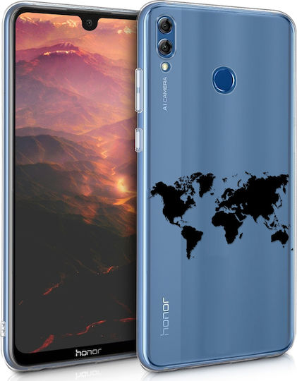 KWmobile Задна корица Силикон Прозрачен (Honor 8X)