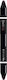 Black Up Paris Ombre Lips Duo Contouring Creion De Contur Buze