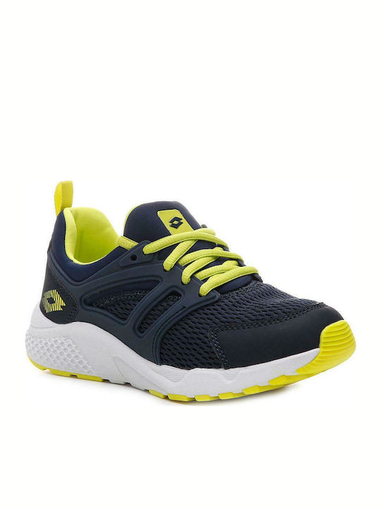 Breeze II Kids Sports Shoes Running with Laces Navy Blue