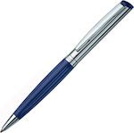 Heri Diagonal Wave Pen Ballpoint with Blue Ink Blue