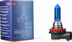 M-Tech Xenon Blue Λάμπα H11 Αλογόνου Ψυχρό Λευκό