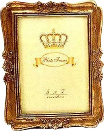 Fylliana Plastic Photo Frame with Gold Frame