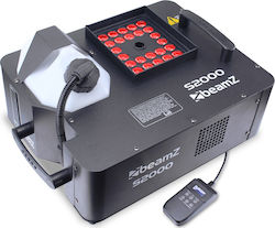 BeamZ S2000 Fog Machine 2000W LED Wired Remote Compatible with DMX Control