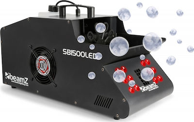 BeamZ SB1500LED Bubble Machine 1500W LED Wireless Remote Compatible with DMX Control