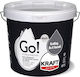 Kraft GO! Plastic Watercolor Paint for Interior Use White 9lt