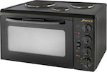 Fancy Electric Countertop Oven 31lt with 3 Burners