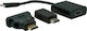 Value Μετατροπέας USB-C male σε DVI-D / HDMI / VGA female 1τμχ 12.99.3229