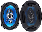 Car Speaker Set TP-6971 6x9" with 75W RMS (3 Way)