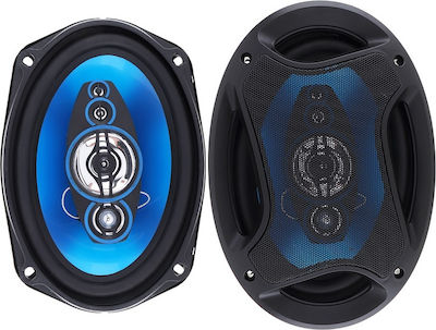 Car Speaker Set TP-6971 6x9" with 75W RMS (3 Way)