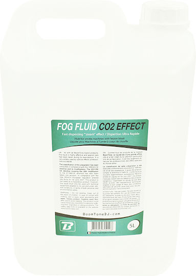 BoomToneDj Течност за дим машини Доставки за мъгла Fog Fluid Co2 Effect 5lt 5lt