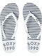 Roxy Viva Stamp II Women's Flip Flops White