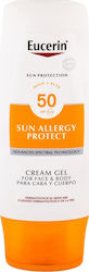 Eucerin Sun Creme-Gel Sun Allergy Protect Sunscreen Gel Face SPF50 150ml