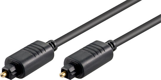 Goobay Optisches Audiokabel TOS männlich - TOS männlich Schwarz 2m (50565)