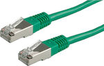 Value S/FTP Cat.6 Καλώδιο Δικτύου Ethernet 1m Πράσινο