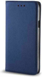 Senso Book Δερματίνης Μπλε (Huawei P30 Lite)