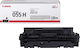 Canon 055H Toner Laserdrucker Schwarz Hohe Kapazität 7600 Seiten (3020C002)