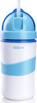 Kidsme Baby Cup made of Plastic Blue 300ml for 9m+m+