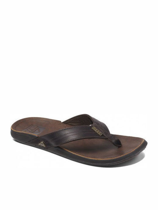 J-Bay III Ανδρικά Flip Flops Ανατομικά Καφέ
