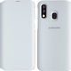 Samsung Book Synthetic Leather White (Galaxy A40)