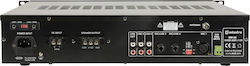 Adastra RM120 Integrated Commercial Amplifier 5 Channels 120W/8Ω 120W/100V Equipped with USB/FM/Bluetooth Black