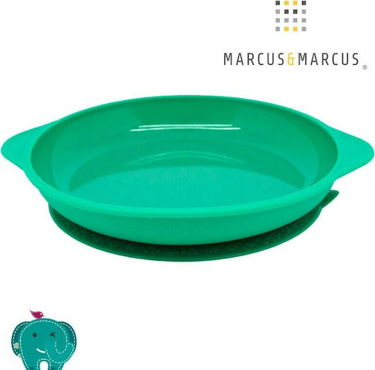 Marcus & Marcus Πιάτο Σιλικόνης με Αντιολισθητική Βάση Ελεφαντάκι