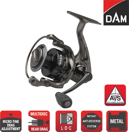 Dam Quick 2 FD 2000 Μηχανισμός Ψαρέματος για Spinning