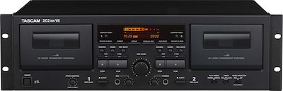 Tascam Dual Rack Cassette Player 202MKVII with Recording Mode