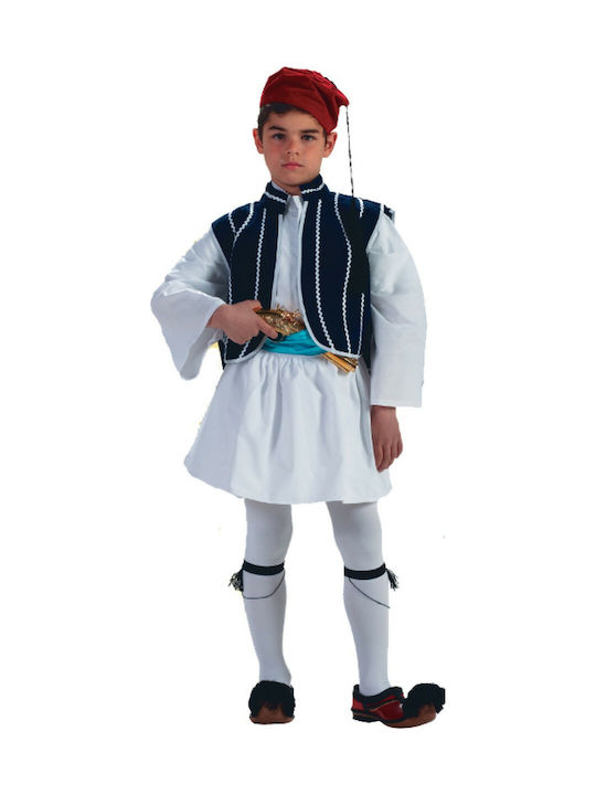 Αγόρι 4-14 παραδοσιακή φορεσιά τσολιά απλή 30012