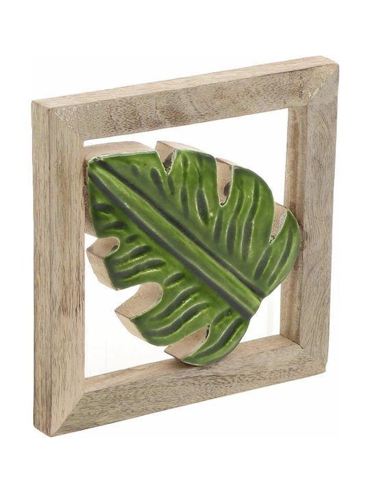 Inart Wooden Wall Ornament 20x2x25cm