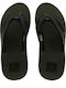 Reef Fanning Herren-Flip-Flops Schwarz