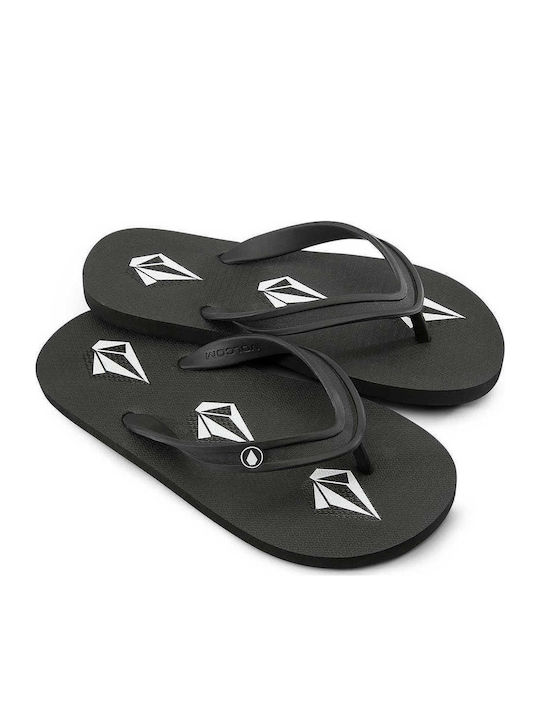 Rocker 2 Slapi Bărbați Flip Flops Negri