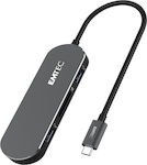 Emtec T650C USB 3.1 Hub 6 Θυρών με σύνδεση USB-C