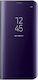 Clear View Book Plastic Purple (Huawei Y5 2018)