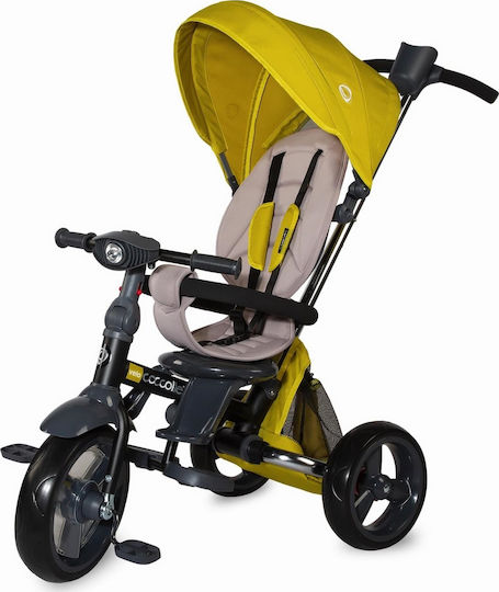 Coccolle Velo Πτυσσόμενο & Μετατρεπόμενο για 9 Μηνών Mustard