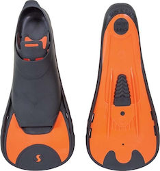 Salvas F5 Swimming / Snorkelling Fins Short Orange