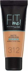 Maybelline Fit Me Matte + Poreless Flüssig 312 ...
