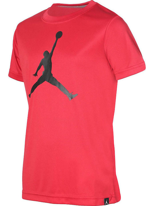 Jordan Kids' T-shirt Dri-Fit Red