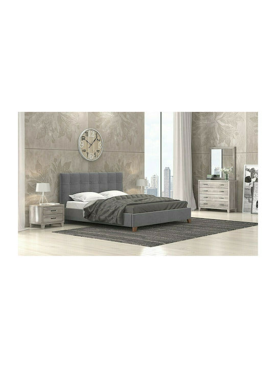 Schlafzimmer Set No 62 Dark Grey 150x200cm 5Stück