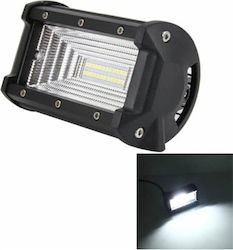 Pătratς Rezistent la apă Faruri pentru Autoturisme LED Universal 10 - 30V 72W 13.3cm 1buc