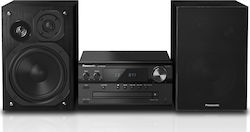 Panasonic Sound System 2 SC-PMX94 SC-PMX94EG-K 120W with CD Player and Bluetooth Black