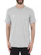 Umbro Classic Logo Tee Men's Athletic T-shirt Short Sleeve Gray