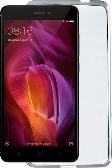 Volte-Tel Slimcolor Air Back Cover Σιλικόνης Διάφανο (Redmi Note 4)