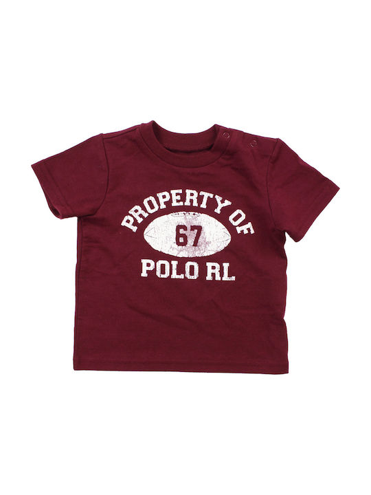 Ralph Lauren Kids T-shirt Burgundy