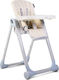 Cangaroo I Eat Foldable Highchair with Metal Frame & Leatherette Seat Beige 106981