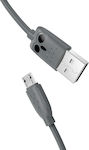 Hoco KX1 Regulär USB 2.0 auf Micro-USB-Kabel Gray 1m 1Stück