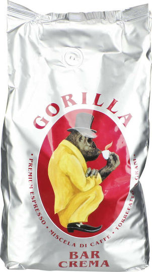 Gorilla Καφές Espresso Bar Crema σε Κόκκους 1kg