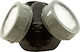 Mask Half Face with Valve Activated Carbon Dust Double