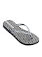 Ipanema Women's Flip Flops Silver 780-19346/BLACKSILVER