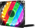 Inter-Tech L-12025 Aura RGB 4-Pin PWM Case Fan