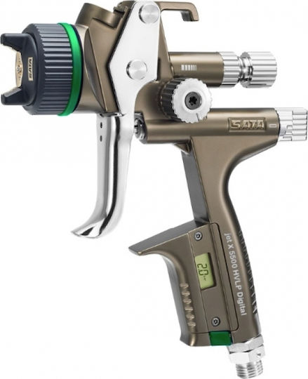 Sata X 5500 HVLP Digital O-nozzle Πιστόλι Βαφής Αέρος HVLP Άνω Δοχείου 1.1mm